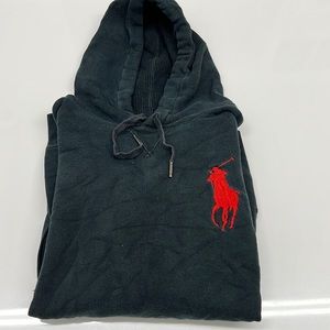 Authentic Polo by Ralph Lauren Black Sweatshirt.